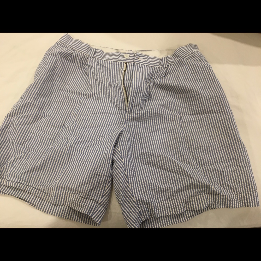 Brooks Brothers seersucker shorts